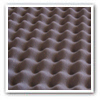 Egg Box sound absorbing foam for studios and music practice rooms