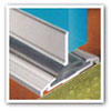 Acoustic door seal kits to soundproof lightweight doors