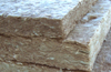 Acoustic mineral wool sound absorbing infil for between timber joists beneath floors