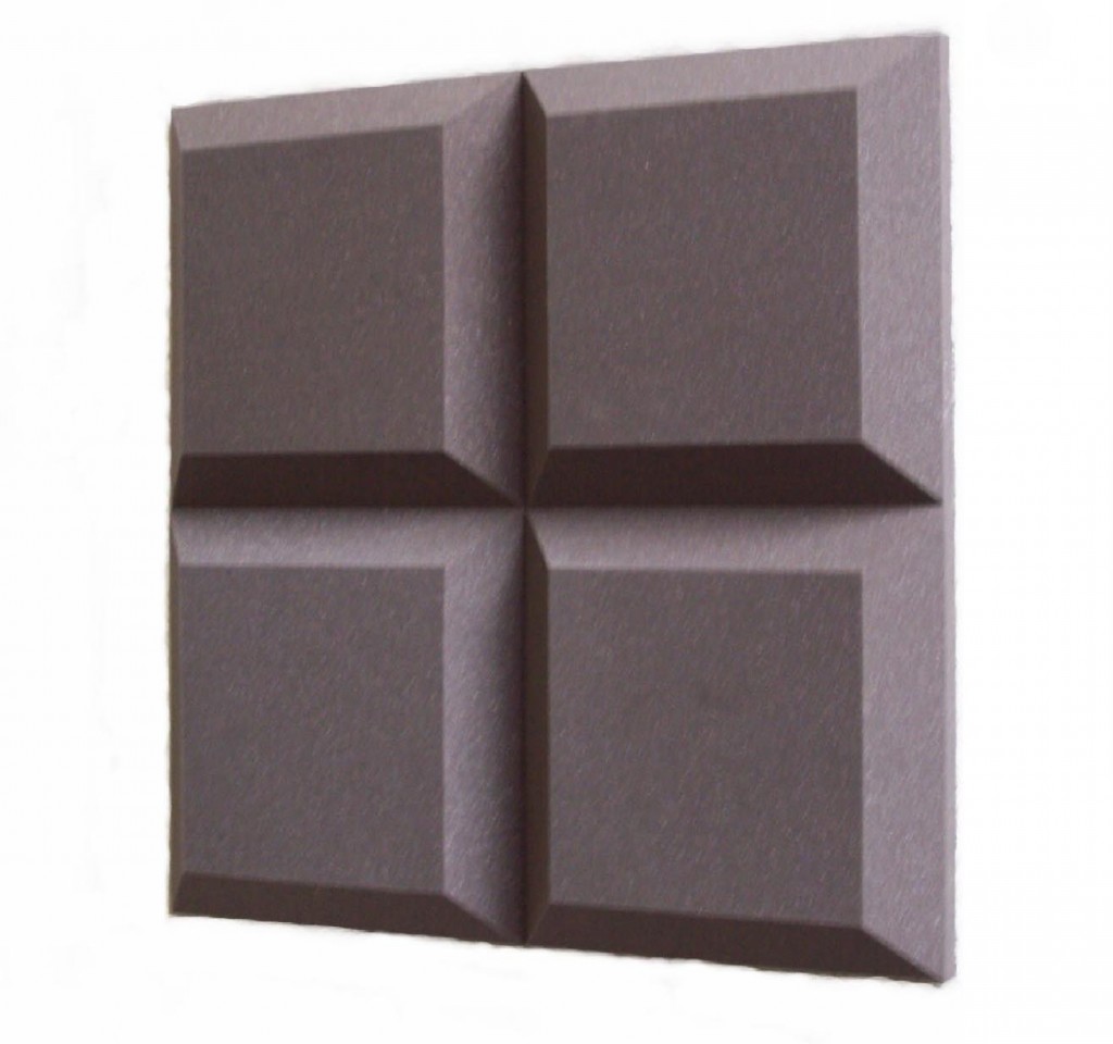 tegular foam sound absorbing tiles for walls and ceilings